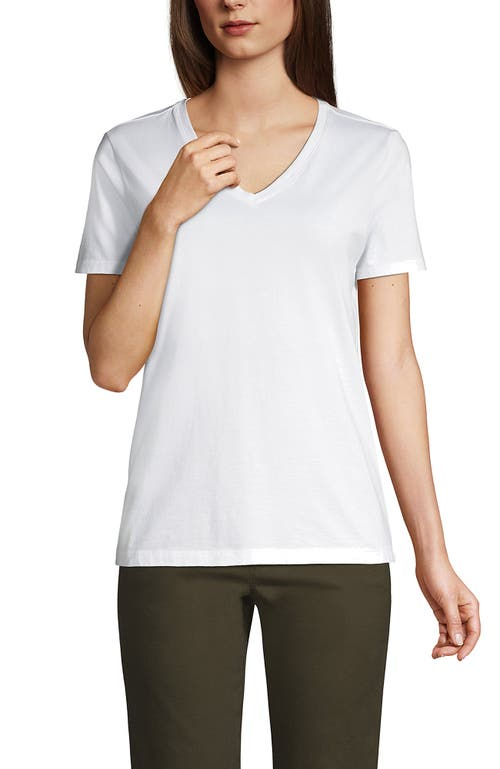 Lands’ End Supima V‑Neck